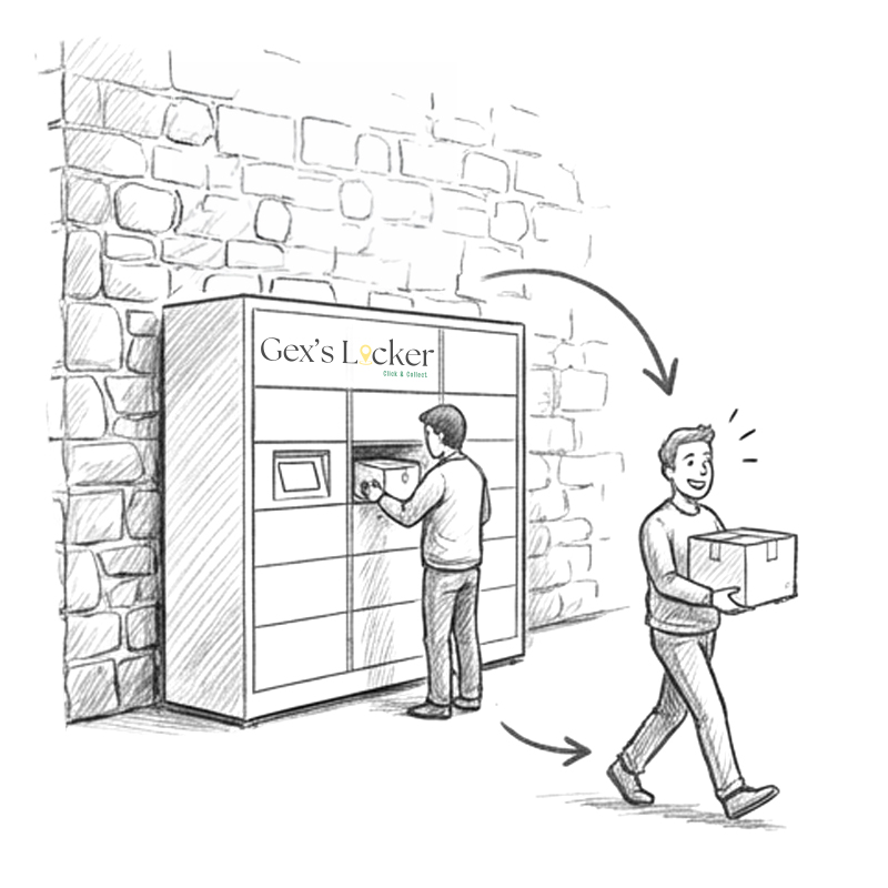 Pas 4 de la compra a Gex's Locker